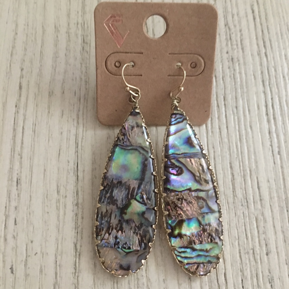 Gorgeous Abalone Shell Earrings